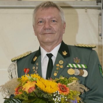 Schützenkaiser Dieter Kalisch